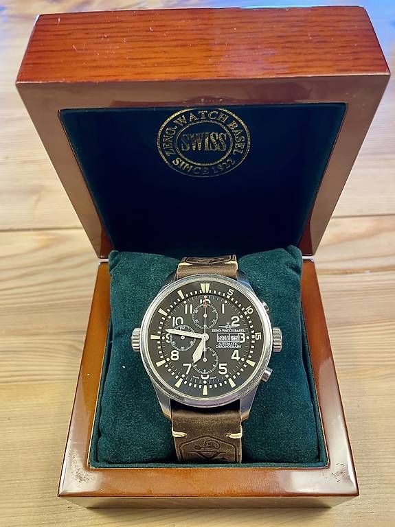 Uhren: Zeno Watch Basel / Fellow Oversized Chronograph Day-Date – Gebraucht aus Höfen b. Thun von Pritt1 2