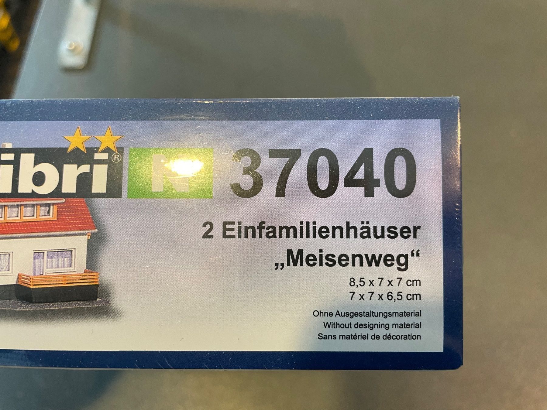 Modelleisenbahnen: Kibri N 37040 2x Einfamilienhäuser – Neu und originalverpackt aus Chiasso von Carrara-Modellismo 2
