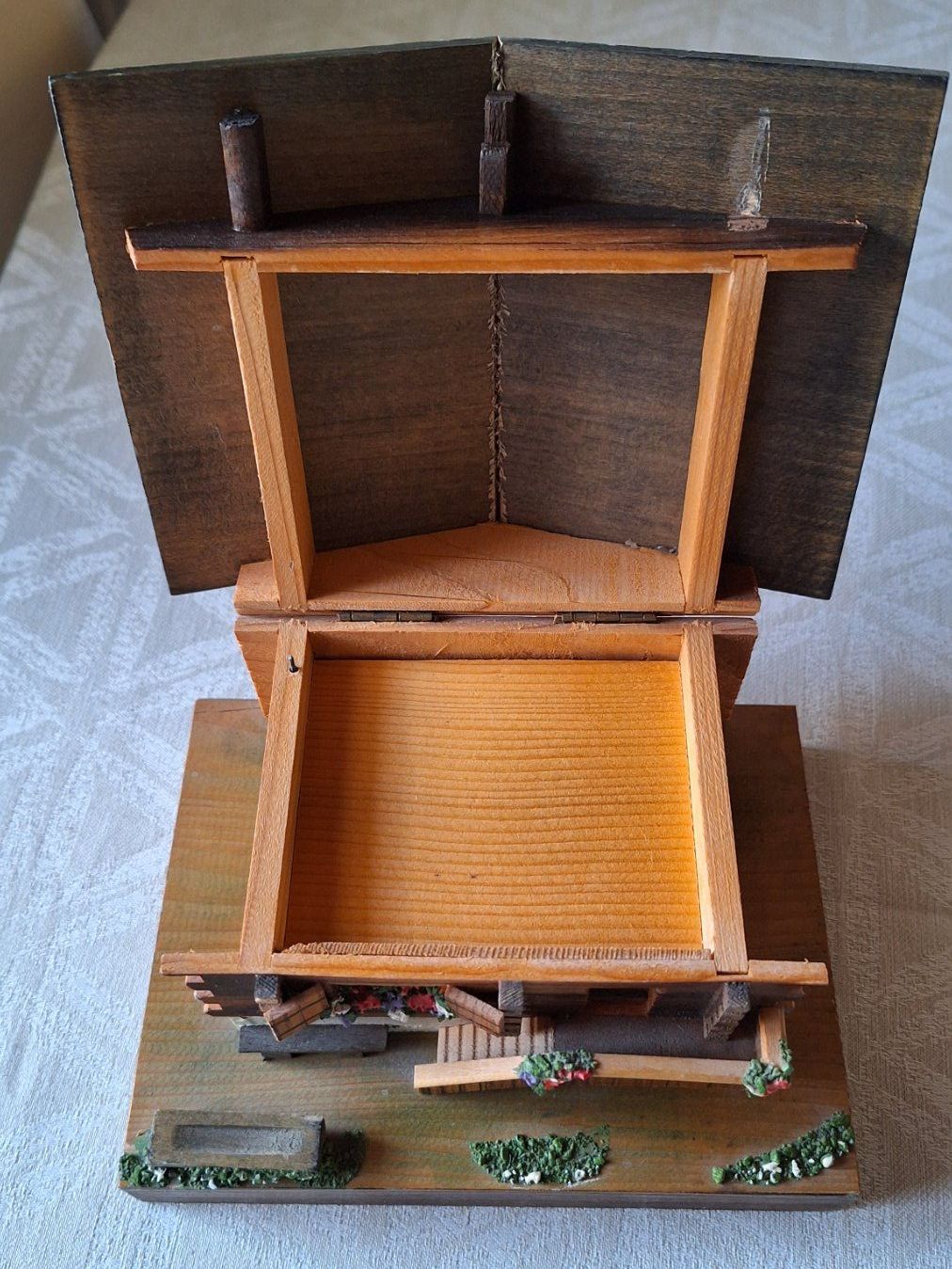 Carillon: Schweizer Musikdose  Chalet -Häuschen " Appenzellerbraut " – Usato da Dornach venduto da majo8689 3
