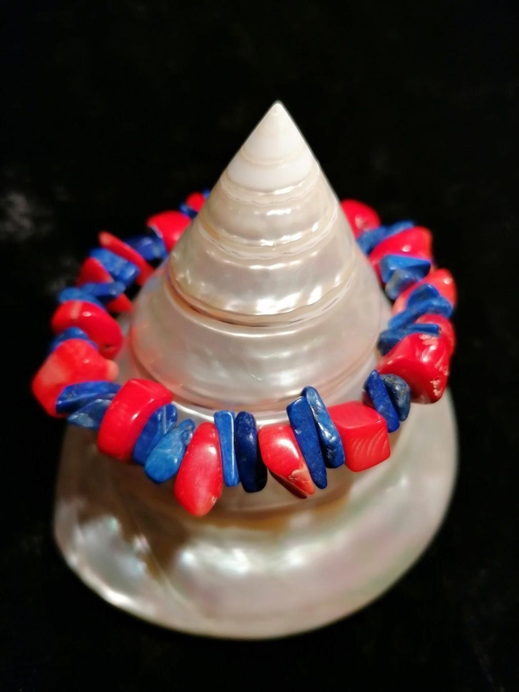 Armbänder & -reifen: Armschmuck Lapislazuli-Koralle – Neu (gemäss Beschreibung) aus Muri AG von goodmood17 2