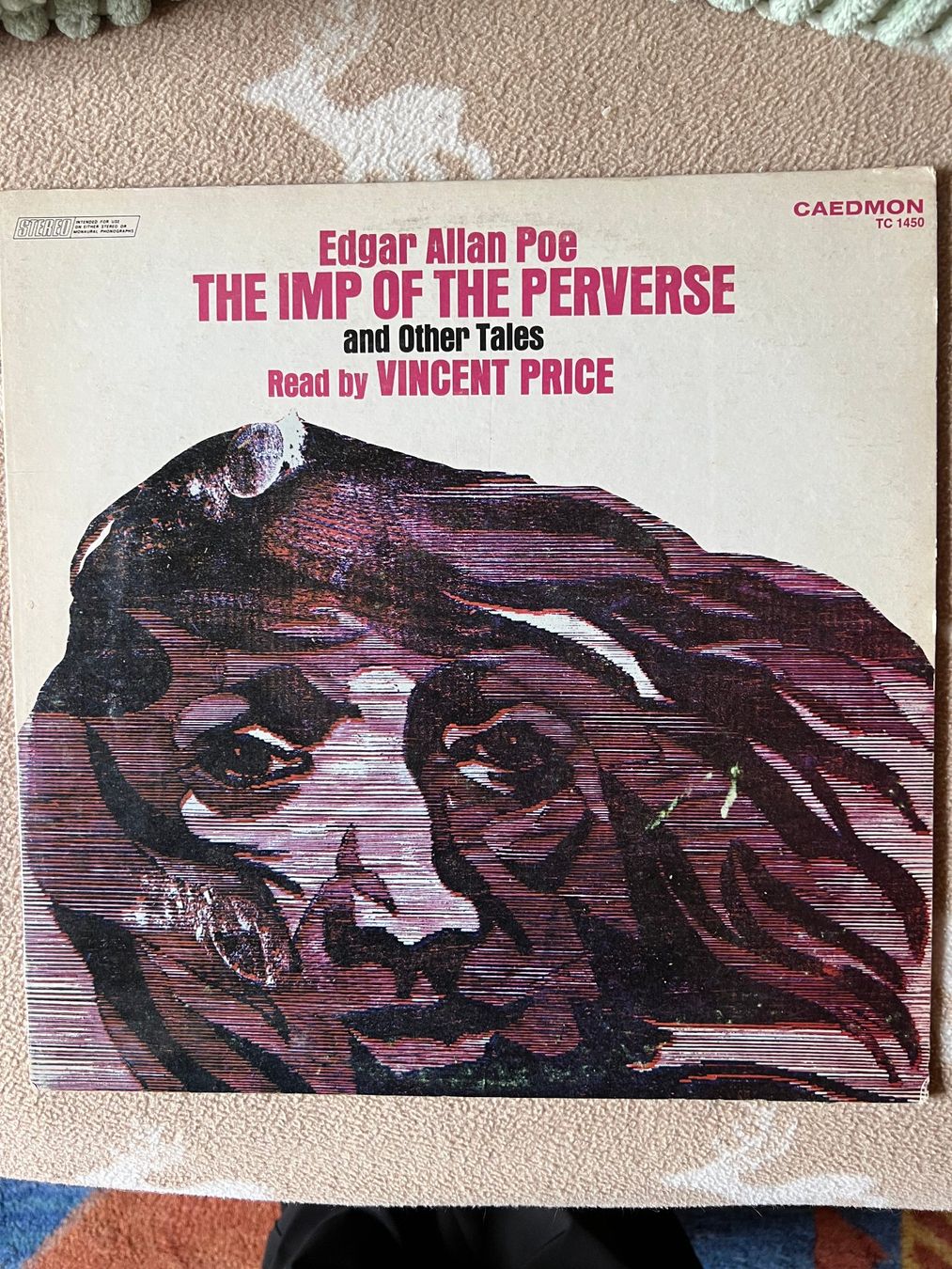 Schallplatten: Edgar Allan Poe an Read by Vincent Price – Gebraucht aus Leysin von velatara