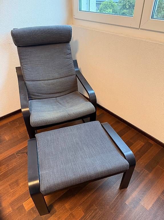 Footstool Poltrone Poang Ikea Footstool Poggiapiedi Ikea PoÃ¤ng