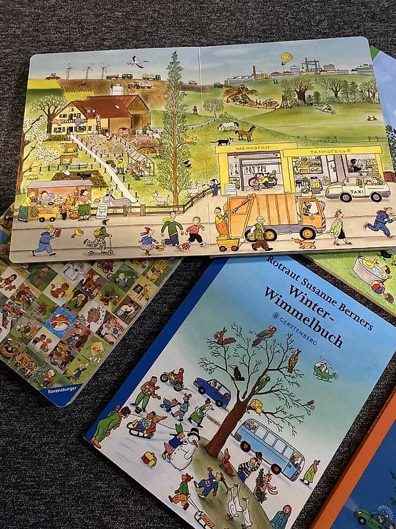 Libri: Wimmelbücher Rotraut Susanne Berners – Usato da Rebstein venduto da M.el 1