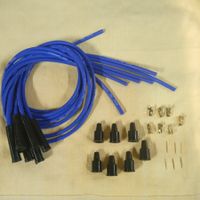 Zündkabelsatz Zündkabel Silikon 8MM blau Premium Qualität