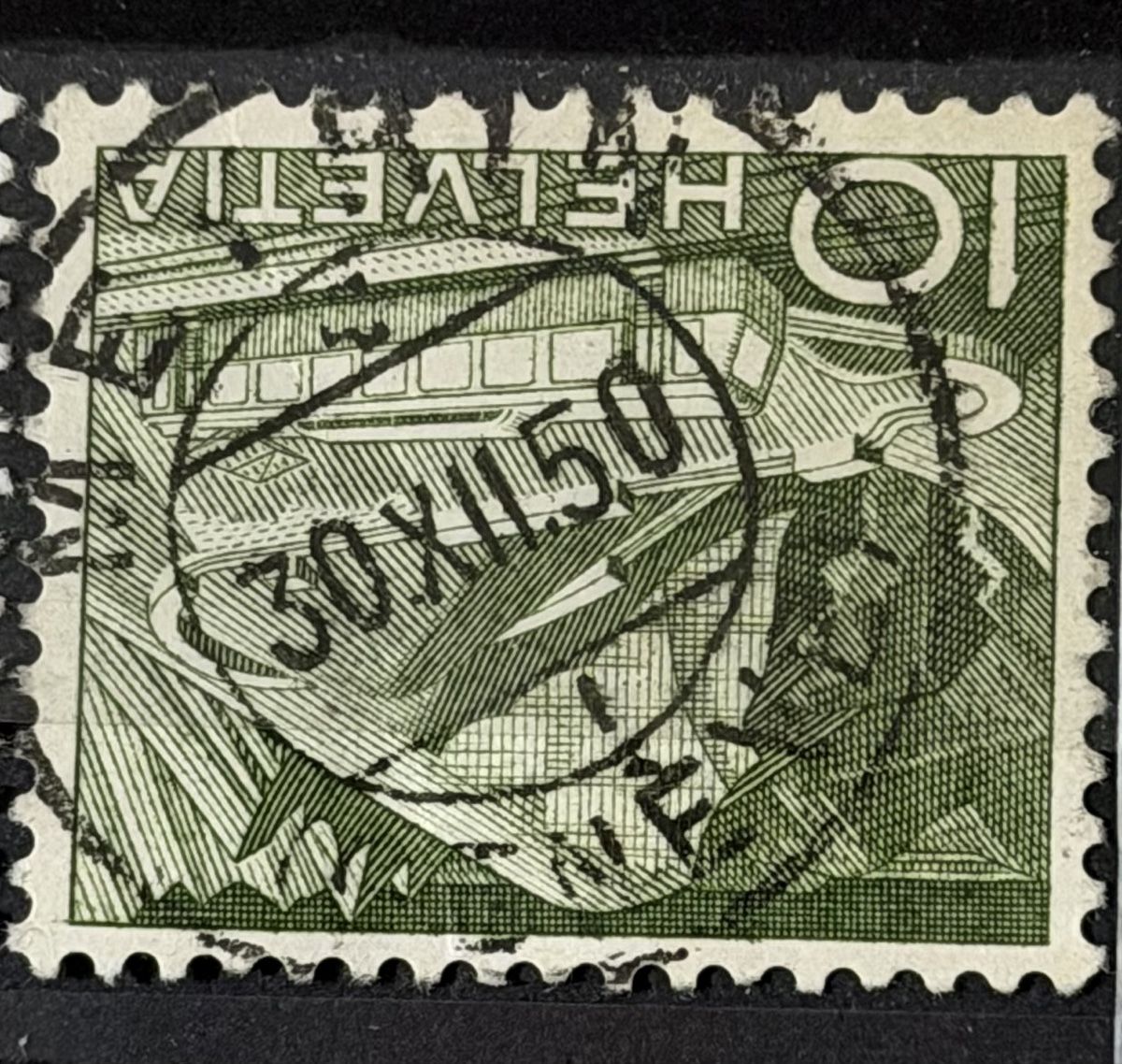 Alle Briefmarken: Timbres  - Suisse  – Gebraucht aus Petit-Lancy von Solcarm 2