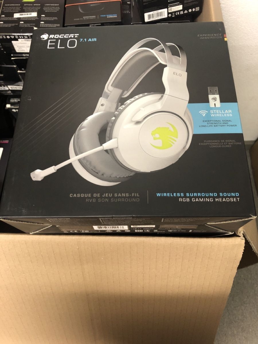 Roccat Cuffie: Gaming-Headset Elo 7.1 Air – Nuovo e nell'imballaggio originale da Abtwil sg venduto da Kueng.MultiOutlet