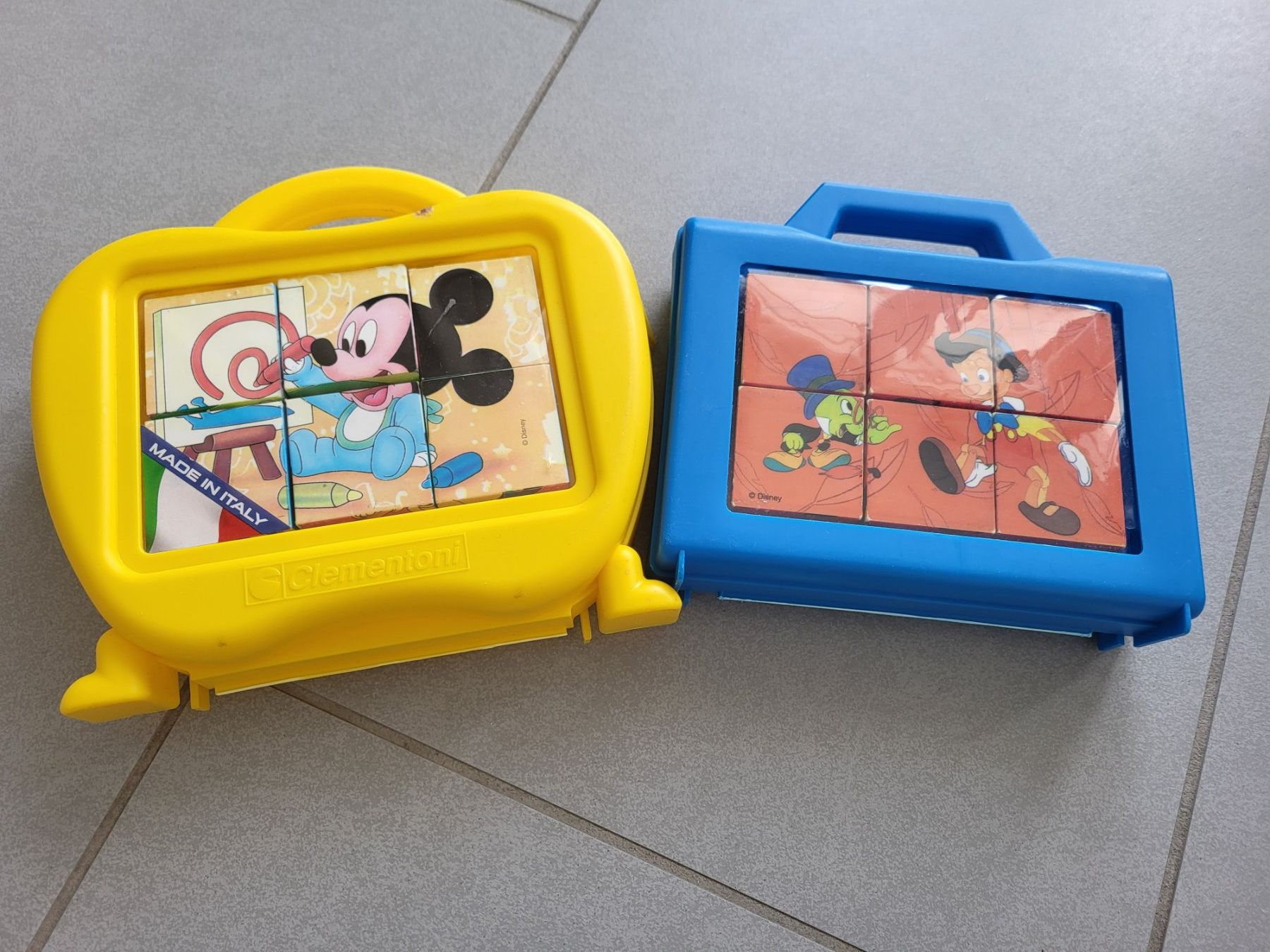 Disney Puzzles: Kinder Würfelpuzzle 2 St ab 3 J Disney – Gebraucht aus Boswil von i12i 1