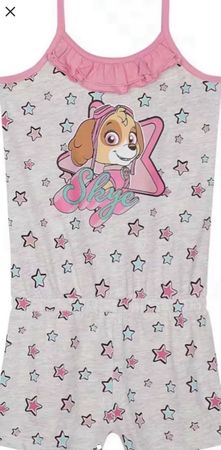 Jumpsuit kurz Paw Patrol Sterne Grösse 128cm