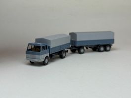 Wiking Hanomag Henschel Stahlpritschen Lastzug
