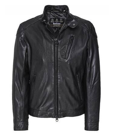 Barbour Jacke leder XL Neu