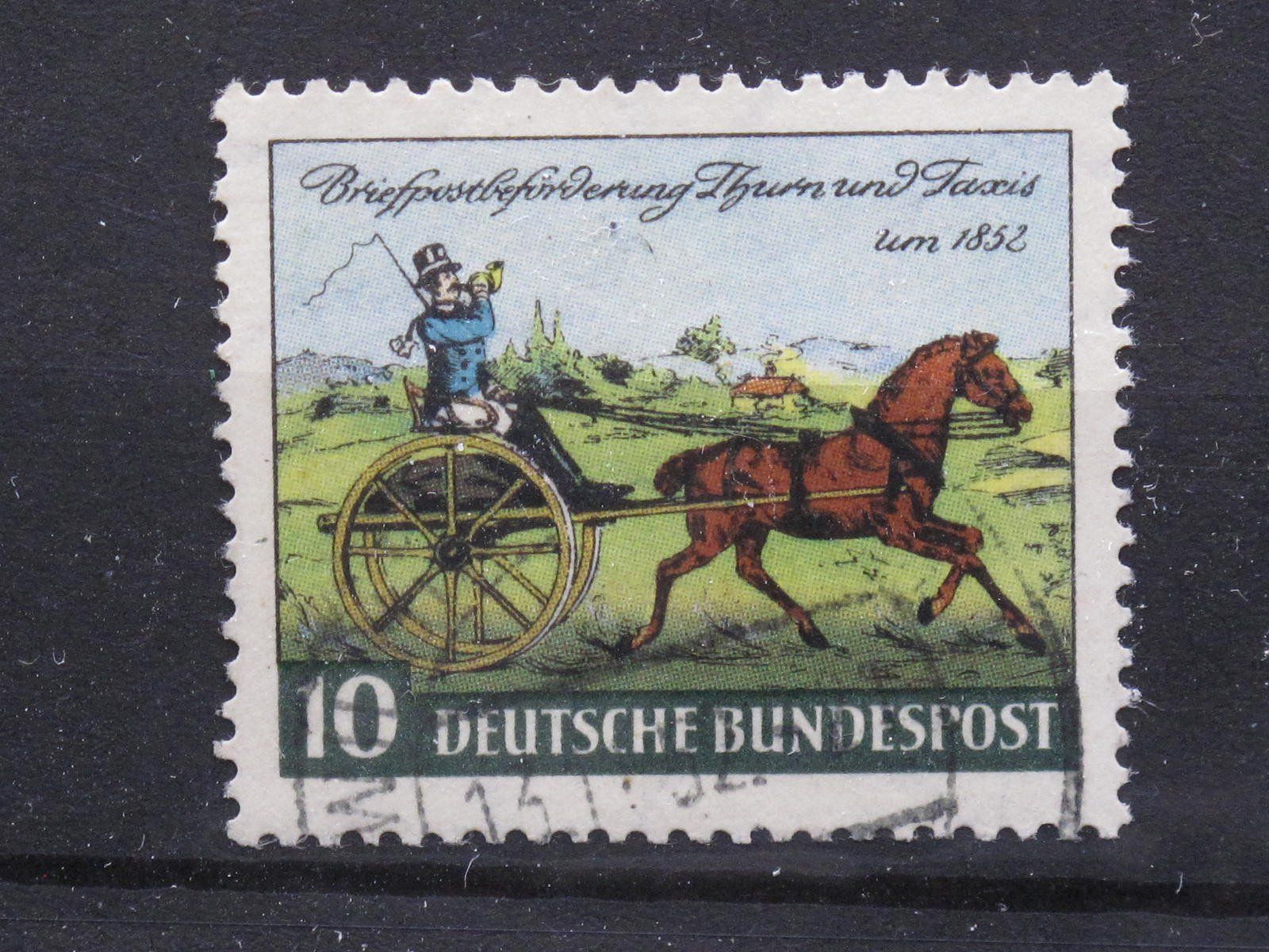 Tutti i francobolli: BRD 1952 Briefmarken Thurn&Taxis gest. – Usato da Wil SG venduto da fva01