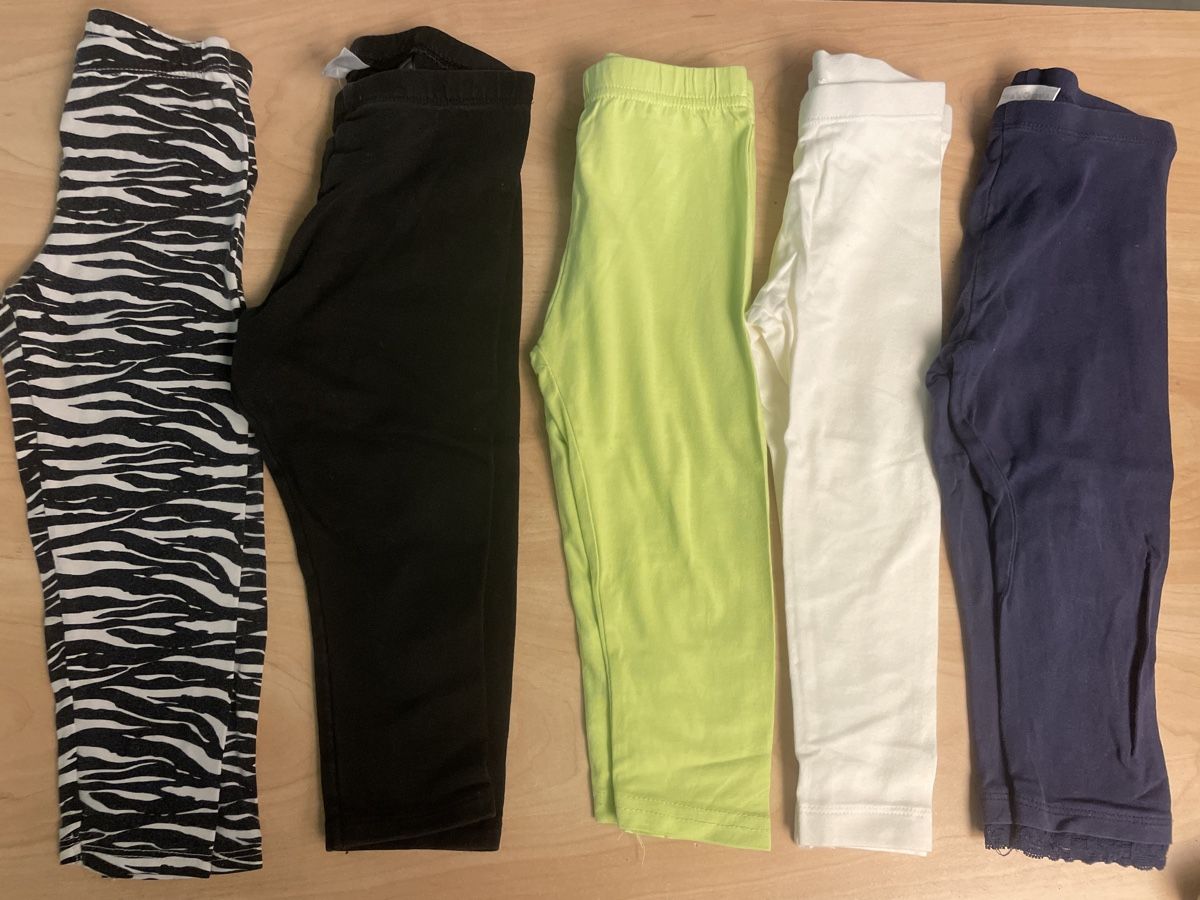 Pantaloni: 5 Leggins Gr. 92 H&M, Chicco etc. - Frühling – Usato da Obergerlafingen venduto da cabo4