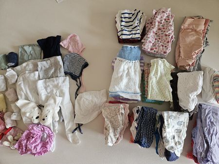 Grosses Kleiderpaket, Gr. 62, ab ca 2 Monaten, girls