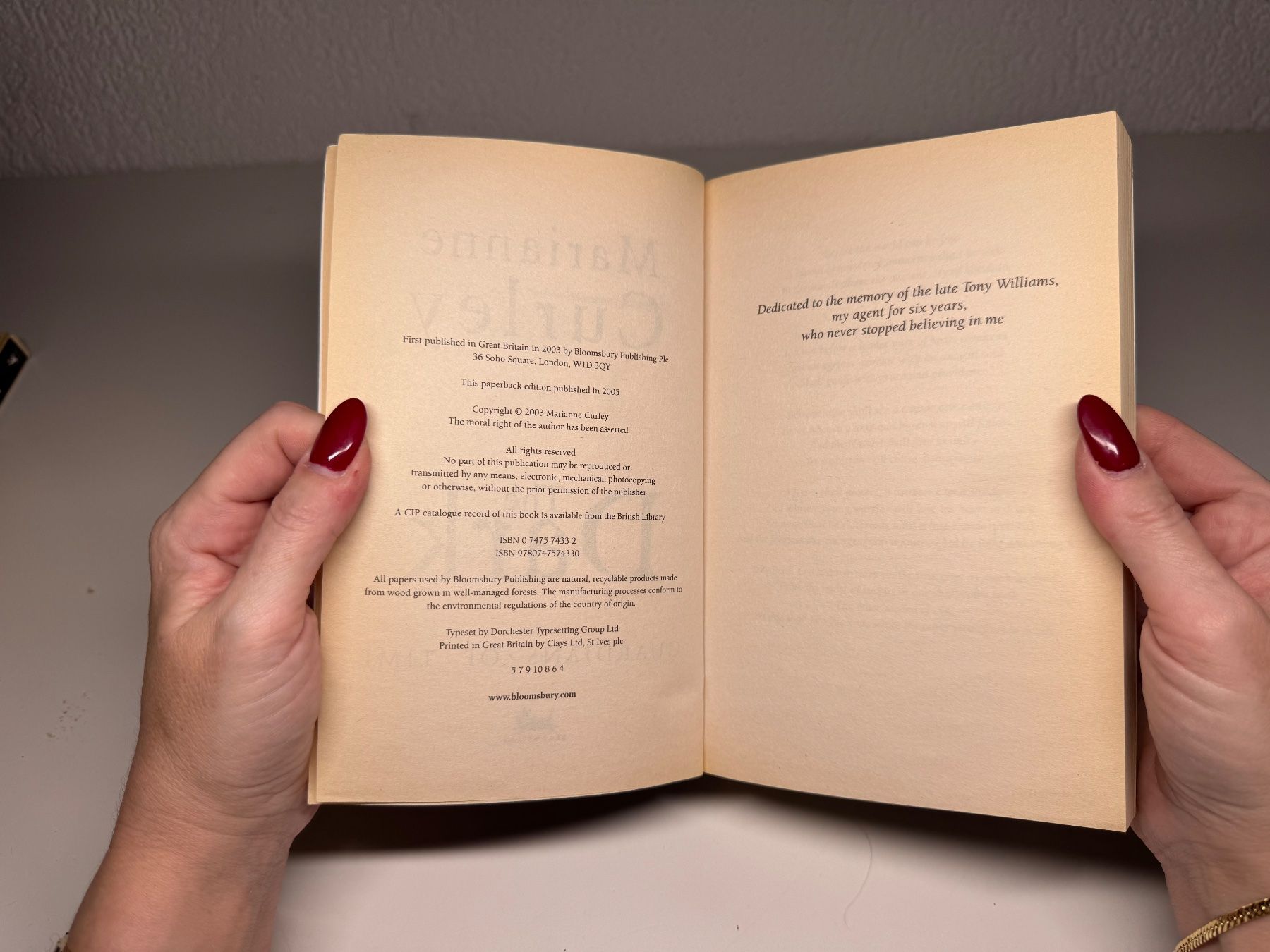 Libri: NOVEL: Marianne Curley, The Dark – Usato da Grosswangen venduto da English_books 3