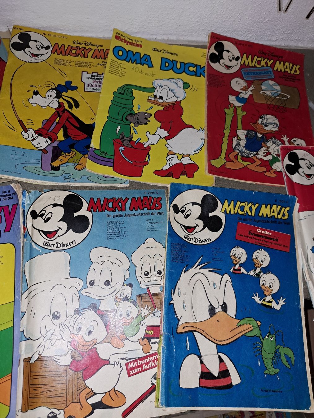 Fumetti: Micky Maus Comics Sammlung, Jahrgänge 70er, 80er,  – Usato da Kölliken venduto da Upcycling-by-Mc-TAM 5