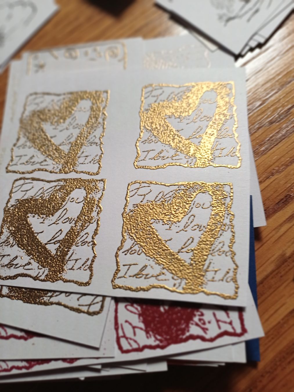 Timbri: Restmaterial Stempel Papier Motive – Usato da Gächliwil venduto da lesidees 3