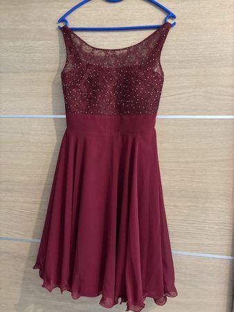 Wunderschönes festliches Chiffon-Kleid, Grösse 170