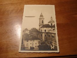 Zeppelin-Karte 1929, roter-o Zeppelin, Schweizerflug