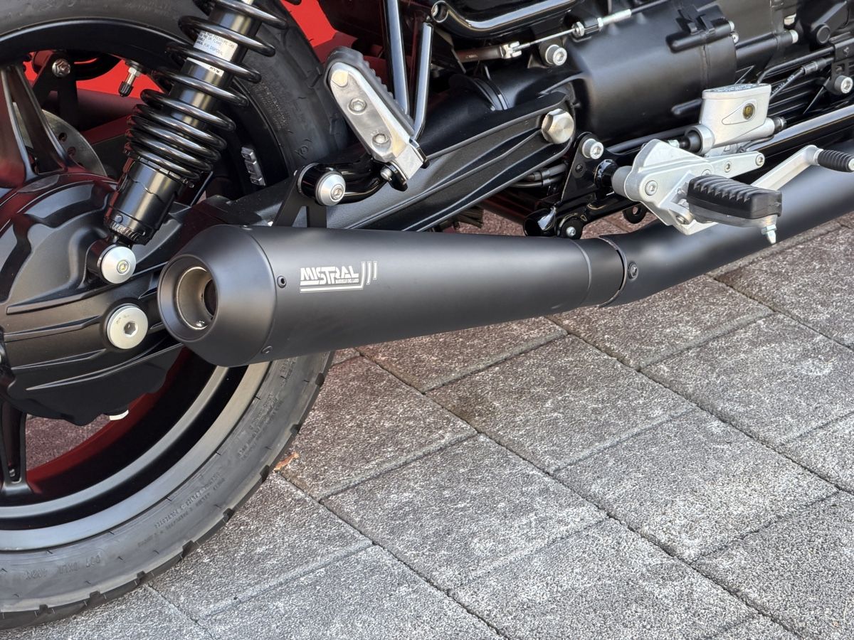 Moto Guzzi Échappements: Auspuff Mistral Moto Guzzi V7 E5 – Neuf avec emballage d'origine à Meggen par leupimoto 4