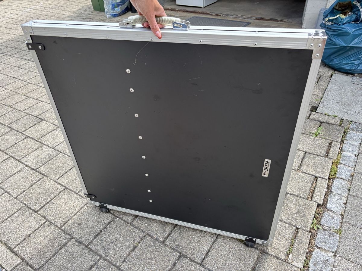 Allestimento di negozi e stand fieristici: Klapp-Bar DJ-Pult mit Rollen, professionelle Case Bar  – Usato da Hellikon venduto da Chregu1977 5