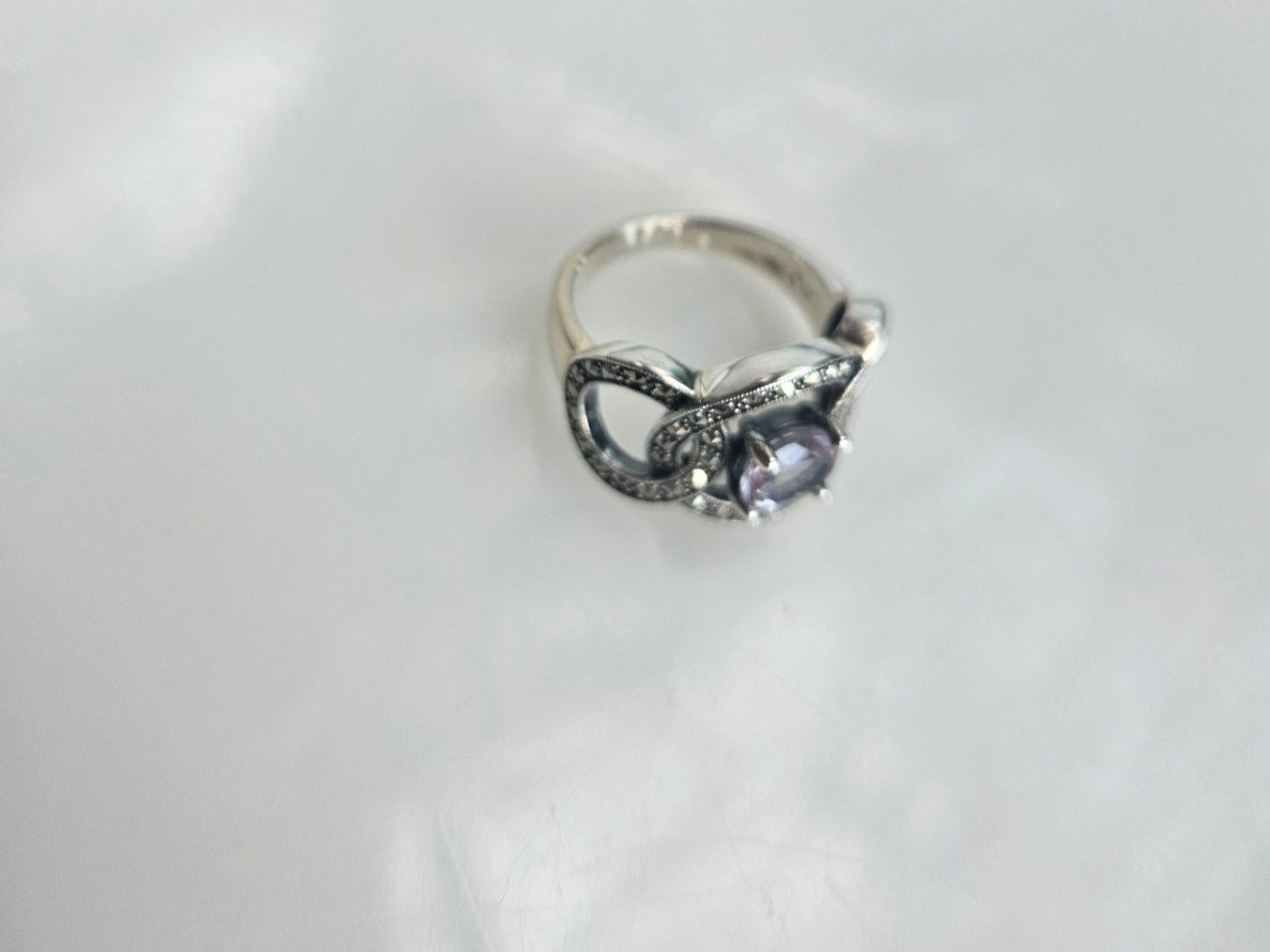 Ringe: Silberring mit Amethyst Grösse 54 – Neu (gemäss Beschreibung) aus Winterthur von ste_tcx5 2