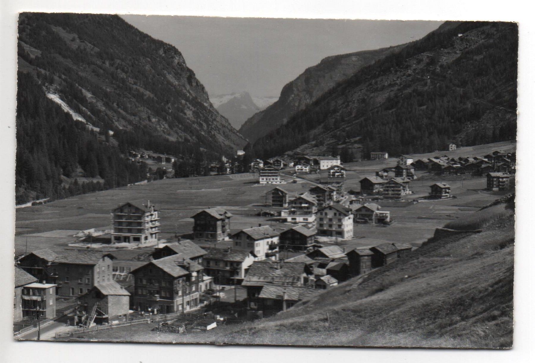 Cartoline postali: SAAS-GRUND Unter dem Berg – Usato da Jona venduto da philajona