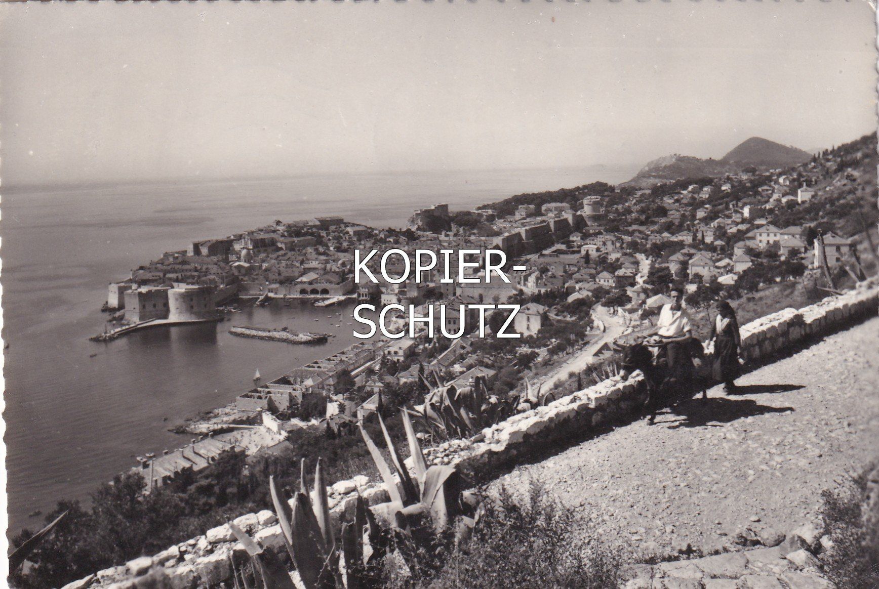 Cartoline postali: Dubrovnik (belebt) /mp – Usato da Hombrechtikon venduto da Rudolf07