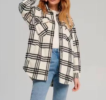 Karrierte Jacke gr M Damen