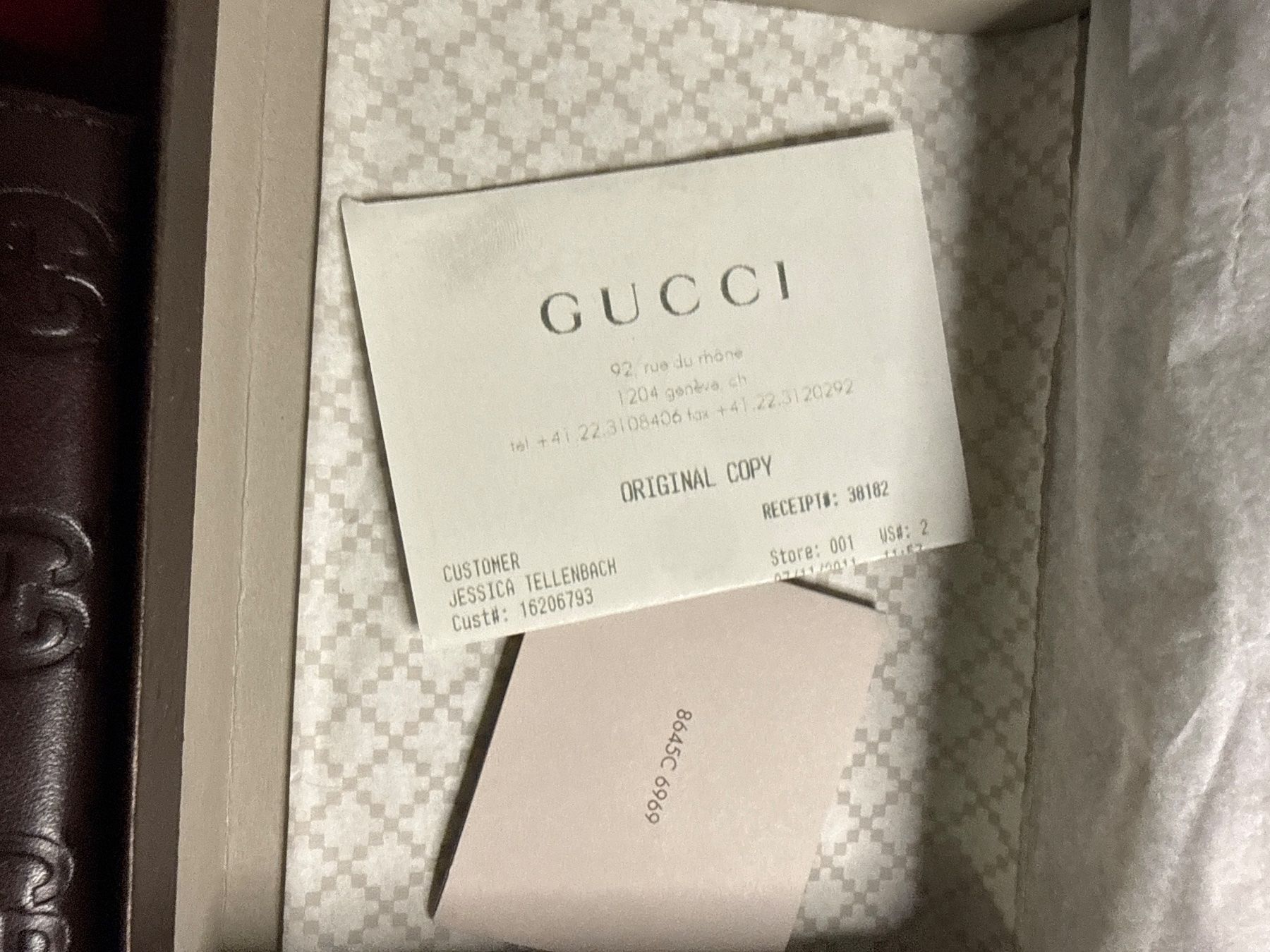 Gucci Portemonnaie: Gucci Brieftasche mit beleg – Gebraucht aus Pfeffingen von Allhandelklgwatches 1