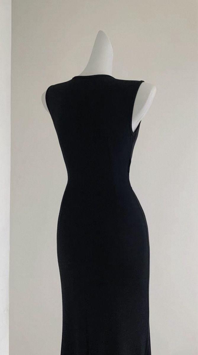 Kleider: Schwarzes Maxikleid Damen L elegant figurbetont – Neu (gemäss Beschreibung) aus Bolligen von sur_d97z 2
