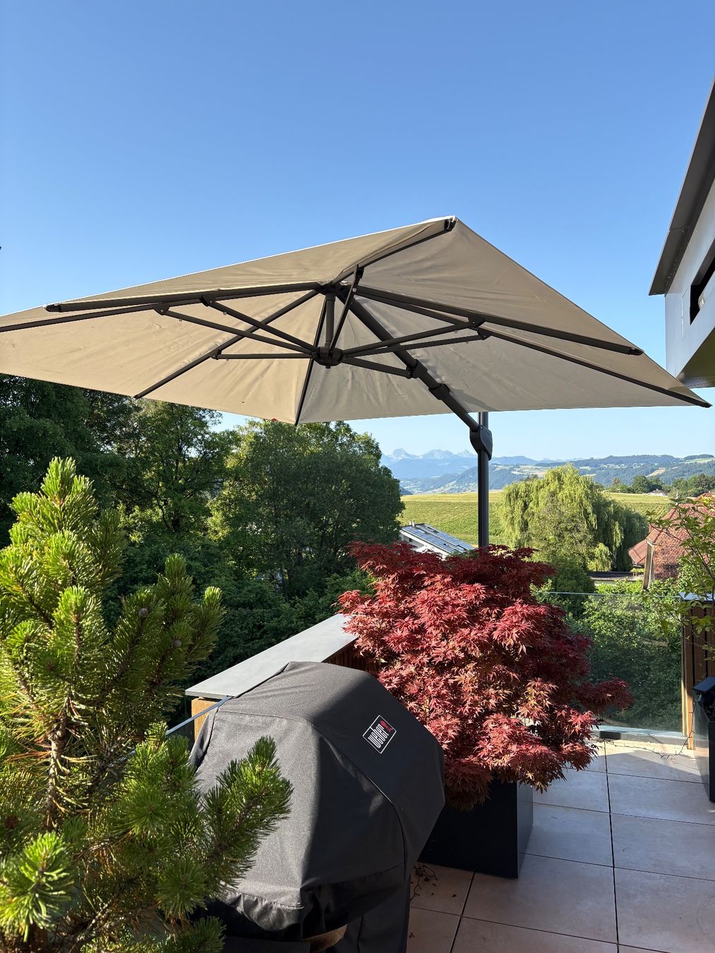 Glatz Sonnenschirme: Glatz Fortano Sonnenschirm – Gebraucht aus Allmendingen b. BE von hae_lp5k