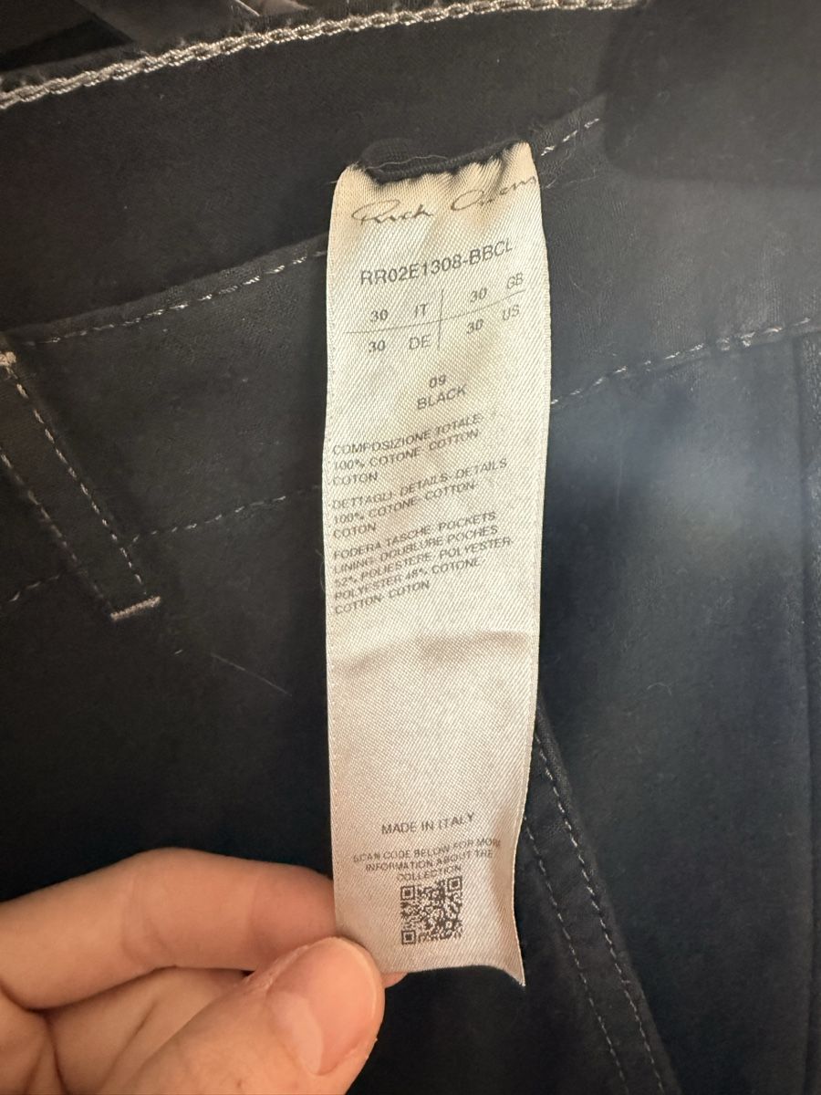Rick Owens Jeans: Rick Owens Joris Cut – Nuovo (secondo la descrizione) da Romanshorn venduto da Joaquin05 3