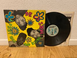 DE LA SOUL - 3 FEET HIGH AND RISING LP ORIG USA 1989 HIP HOP