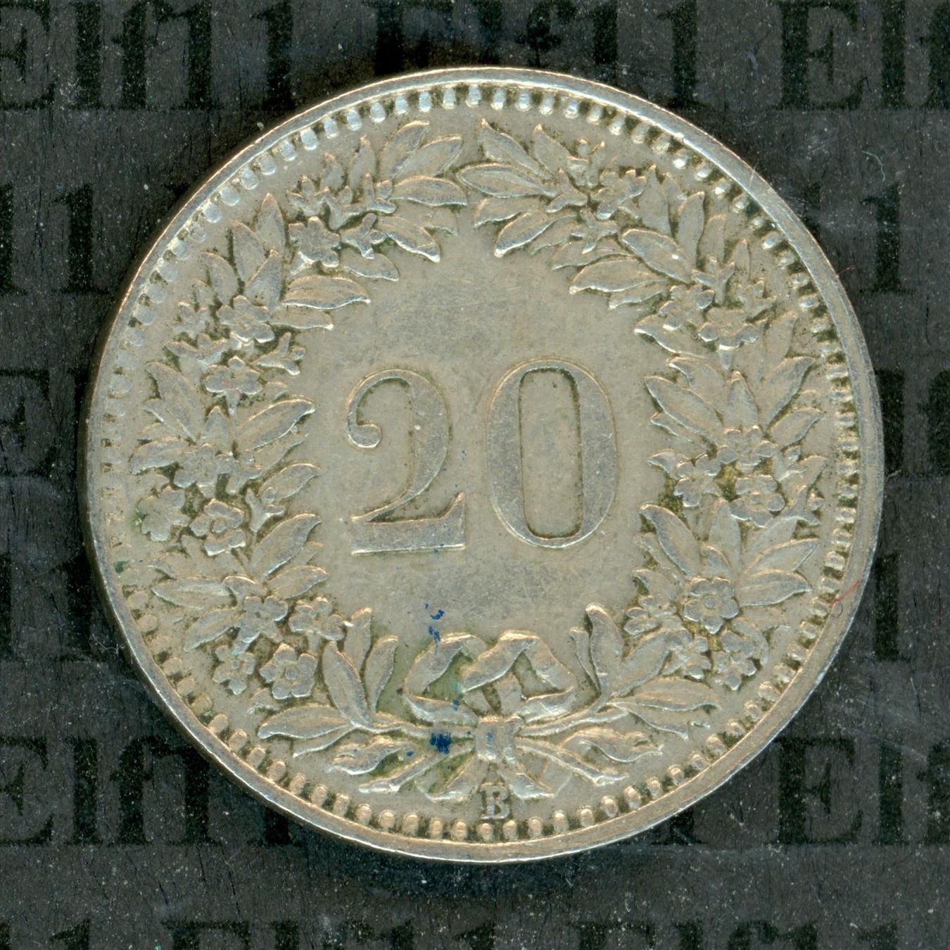 Tutti le monete: CHF___0.20 1939 ss-vz 20 Rappen – Usato da Widnau venduto da Elf11 1