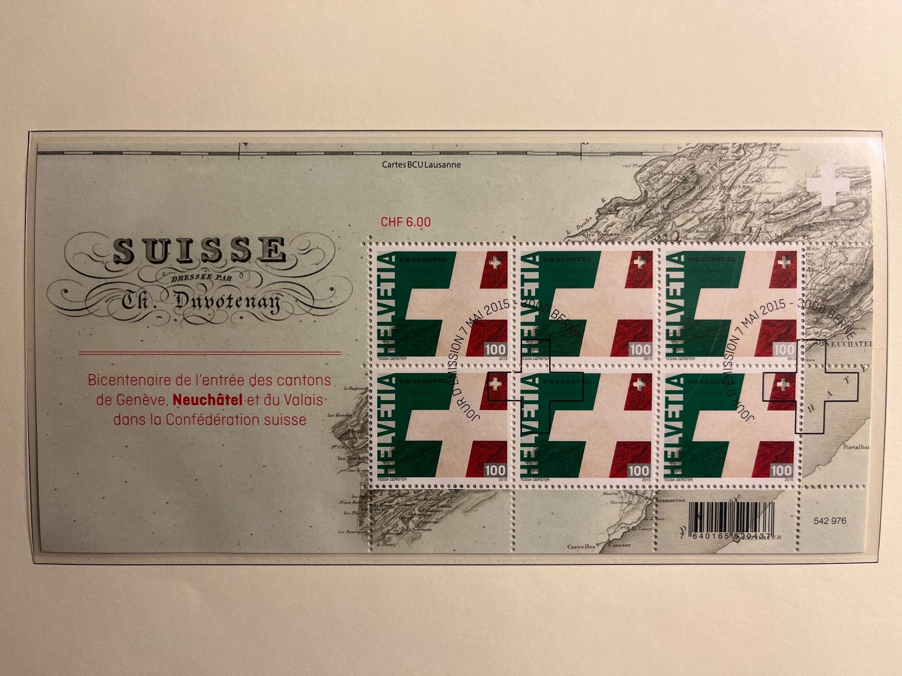 Tutti i francobolli: Drei Zierbogen 2015 mit ET-Stempel – Nuovo (secondo la descrizione) da Freidorf TG venduto da ern_7s68 1