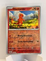 Charmander Reverse Holo 004/165 Pokémon 151 EN NM