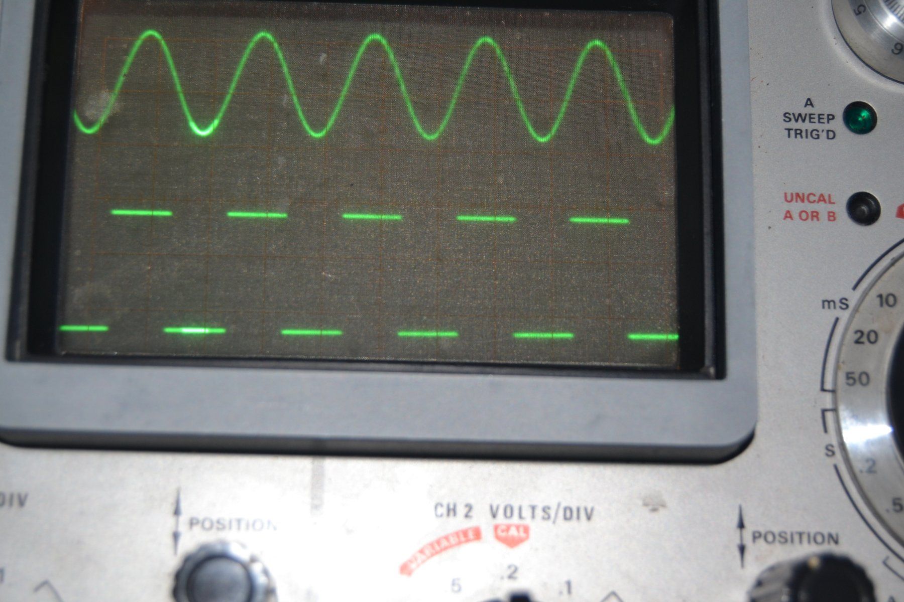 Misurare: Tektronix 453 50MHz  "IBM Version" – Usato da Wil SG venduto da fanofrio 1