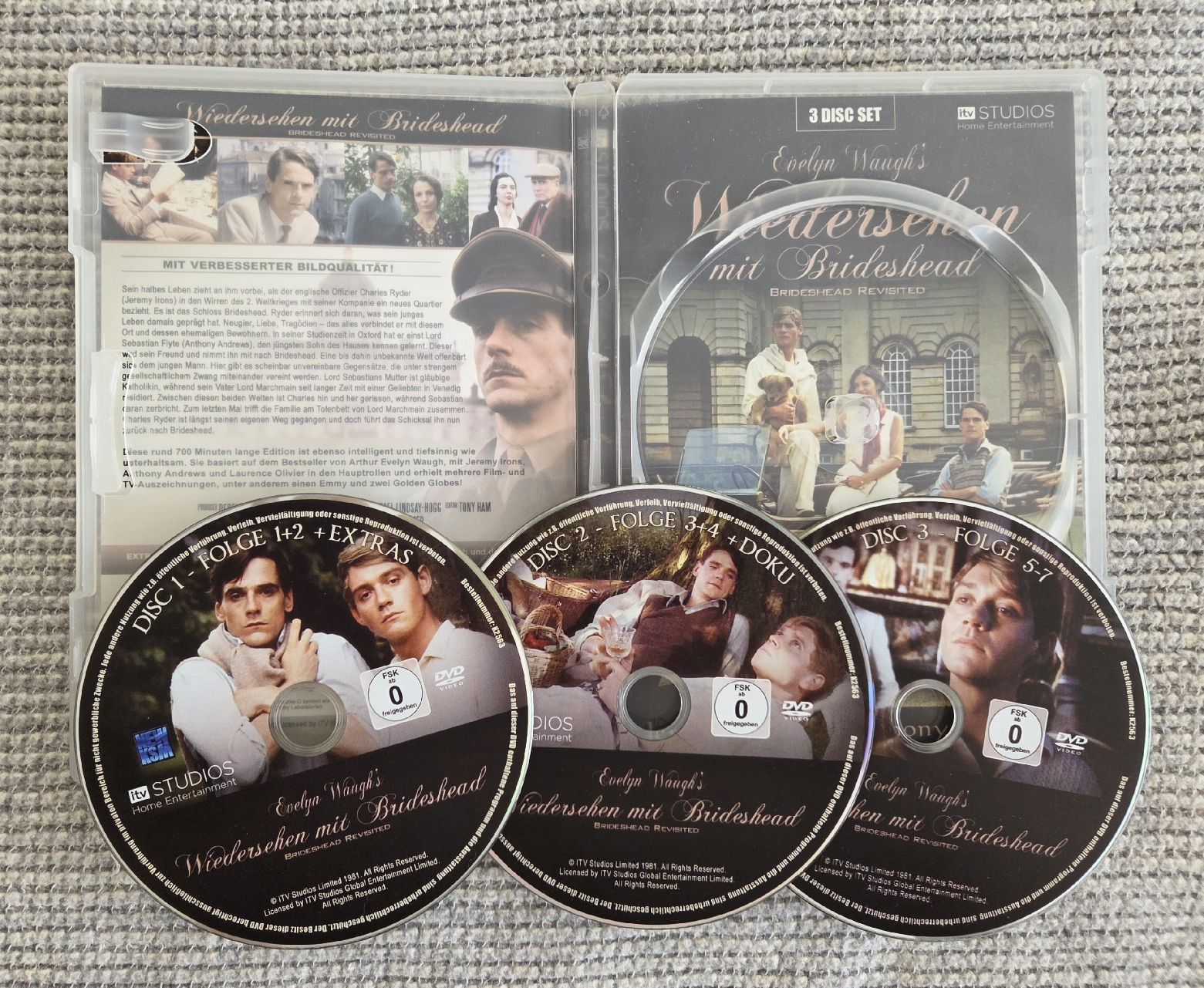 Tutti i DVDs: Wiedersehen mit Brideshead – Nuovo (secondo la descrizione) da Basel venduto da ang_2021 2