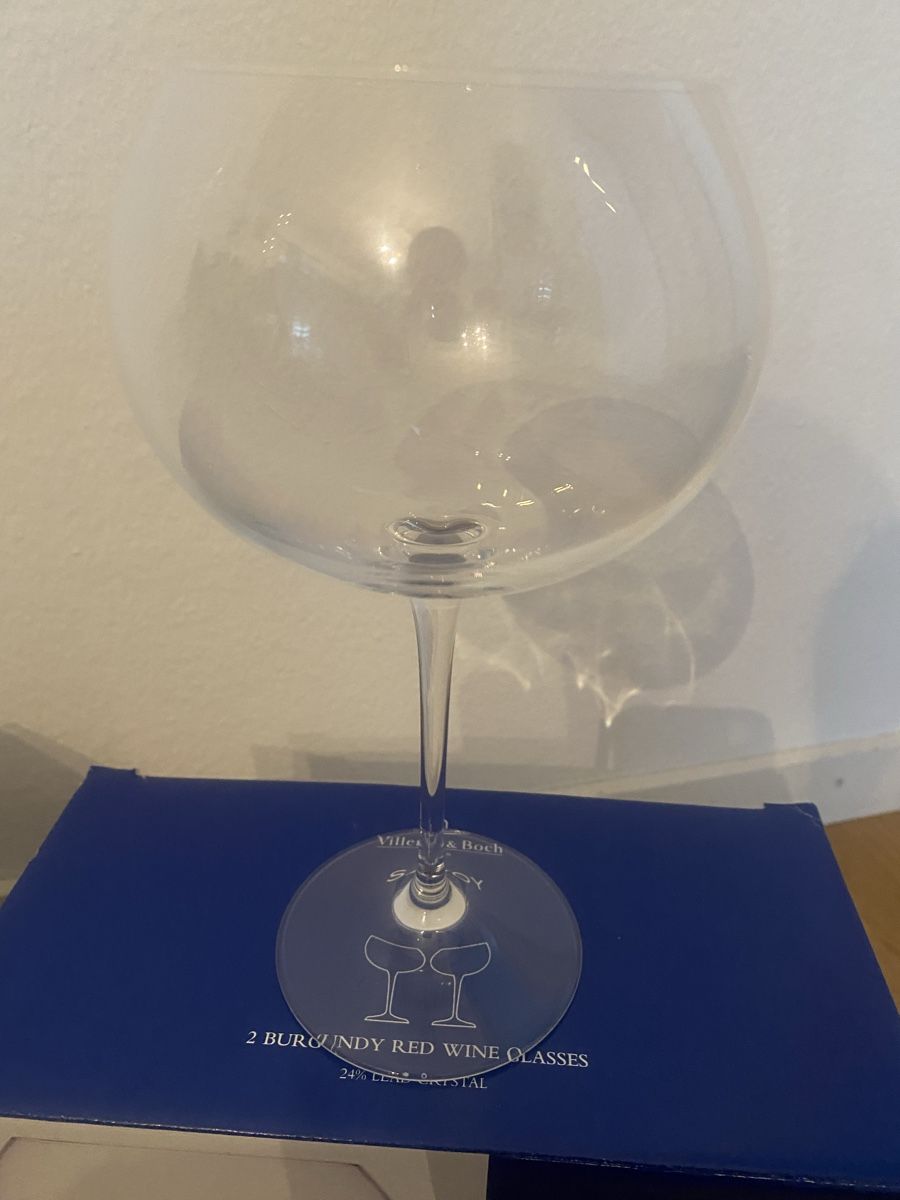 Villeroy & Boch Bicchieri: Villeroy&Boch 4 Red wine glasses – Nuovo e nell'imballaggio originale da Dietikon venduto da Tdaf33 3