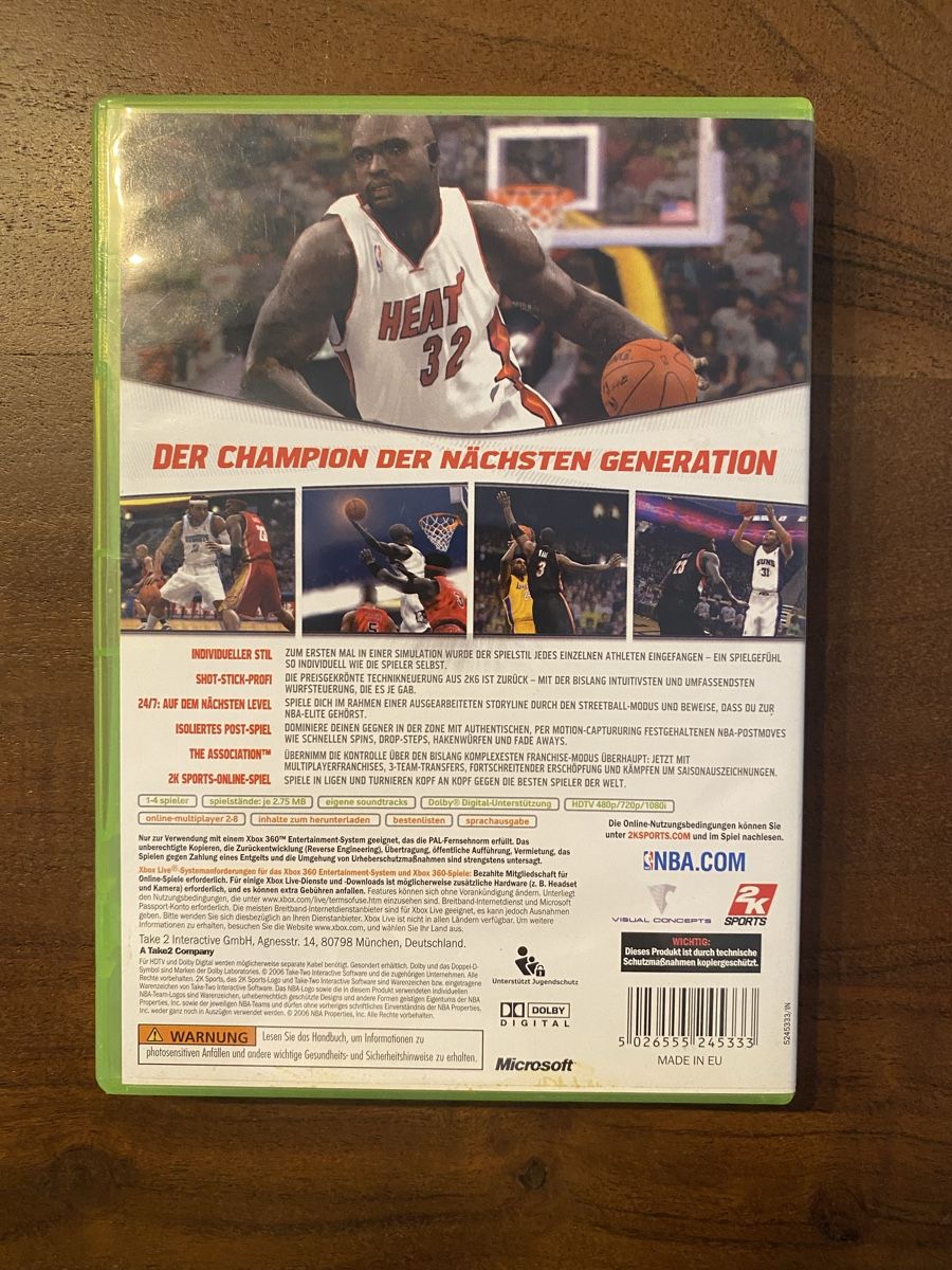 Microsoft Giochi: NBA 2K7 für Xbox 360 – Usato da Thunstetten venduto da Virus_33 2