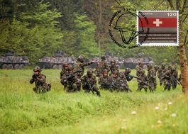 Maximumkarte Militärversicherung