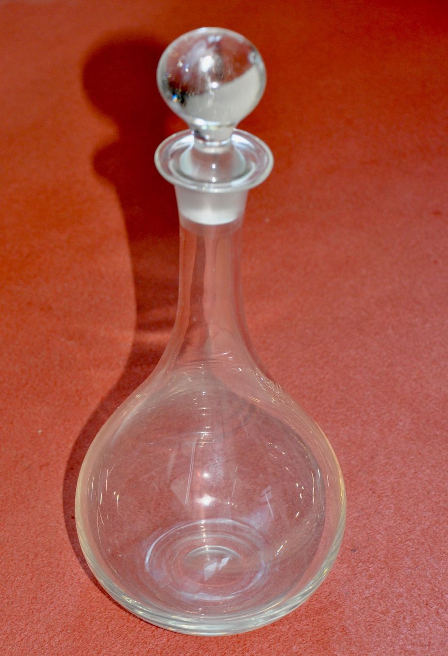 Karaffen: Weinkaraffe mit Glasstopfen – Gebraucht aus Basel von fido_mania