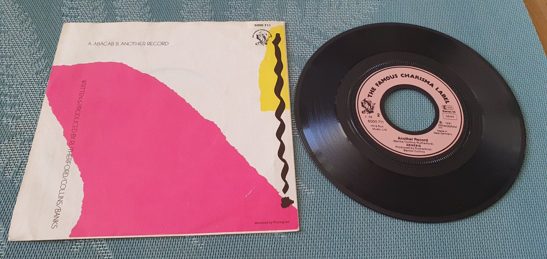 Dischi in vinile: GENESIS, Abacab,  NL 7"Single, TOP! – Usato da Kreuzlingen venduto da Cdschlumpf 1
