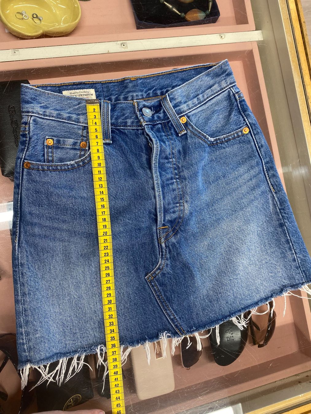 Levi's Gonne: Levis Jeansrock dekonstruiert Gr.XS – Usato da Steffisburg venduto da kla_65qs 2