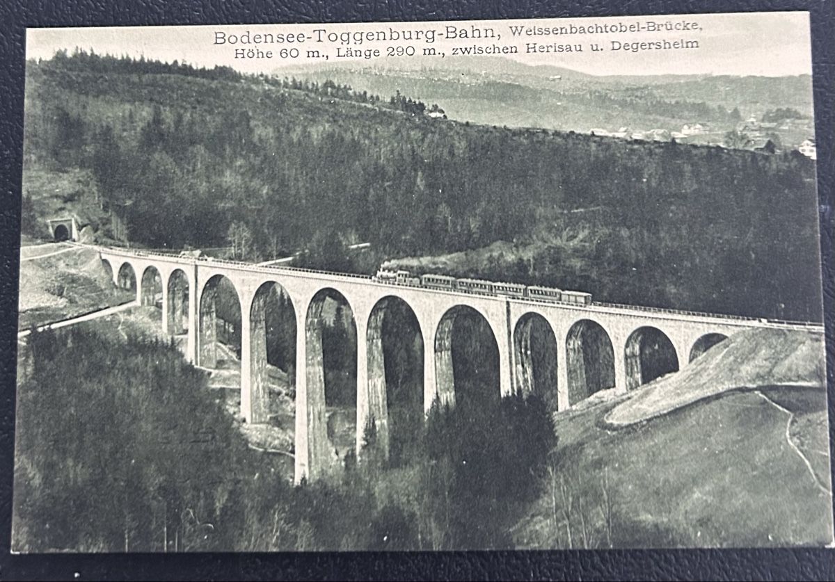 Ansichtskarten: Bodensee Toggenburg Bahn  – Gebraucht aus Horw von Tellbub