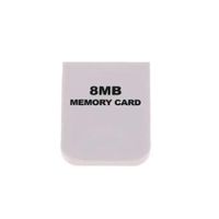 Carte mémoire Gamecube et WII 8Mb