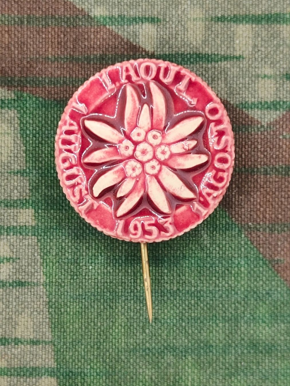 Placchette & Badge: 1. August Abzeichen 1953 – Usato da Bauma venduto da SwissMilitaria