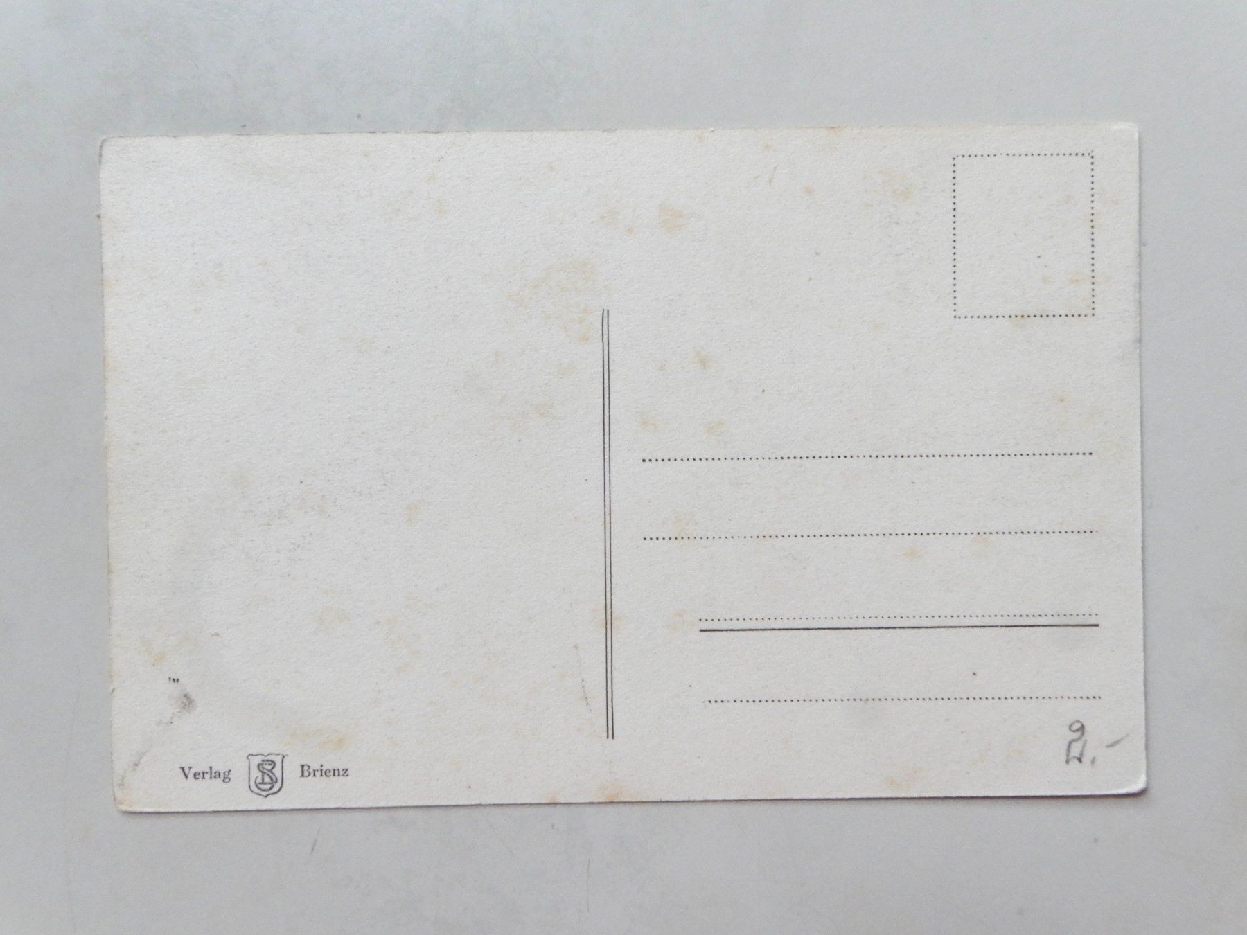 Cartoline postali: Postkarte Interlaken-Jungfrau – Usato da Senèdes venduto da Framboise52 1
