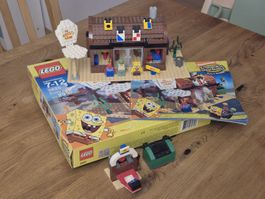 LEGO 3825 Spongebob Krusty Krab mit Box und Anleitung 