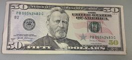 50 USA Dollar - Grant - Serie B2 2017